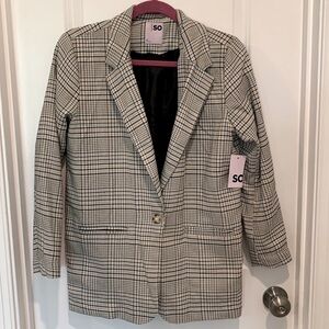 SO NWT oversized blazer